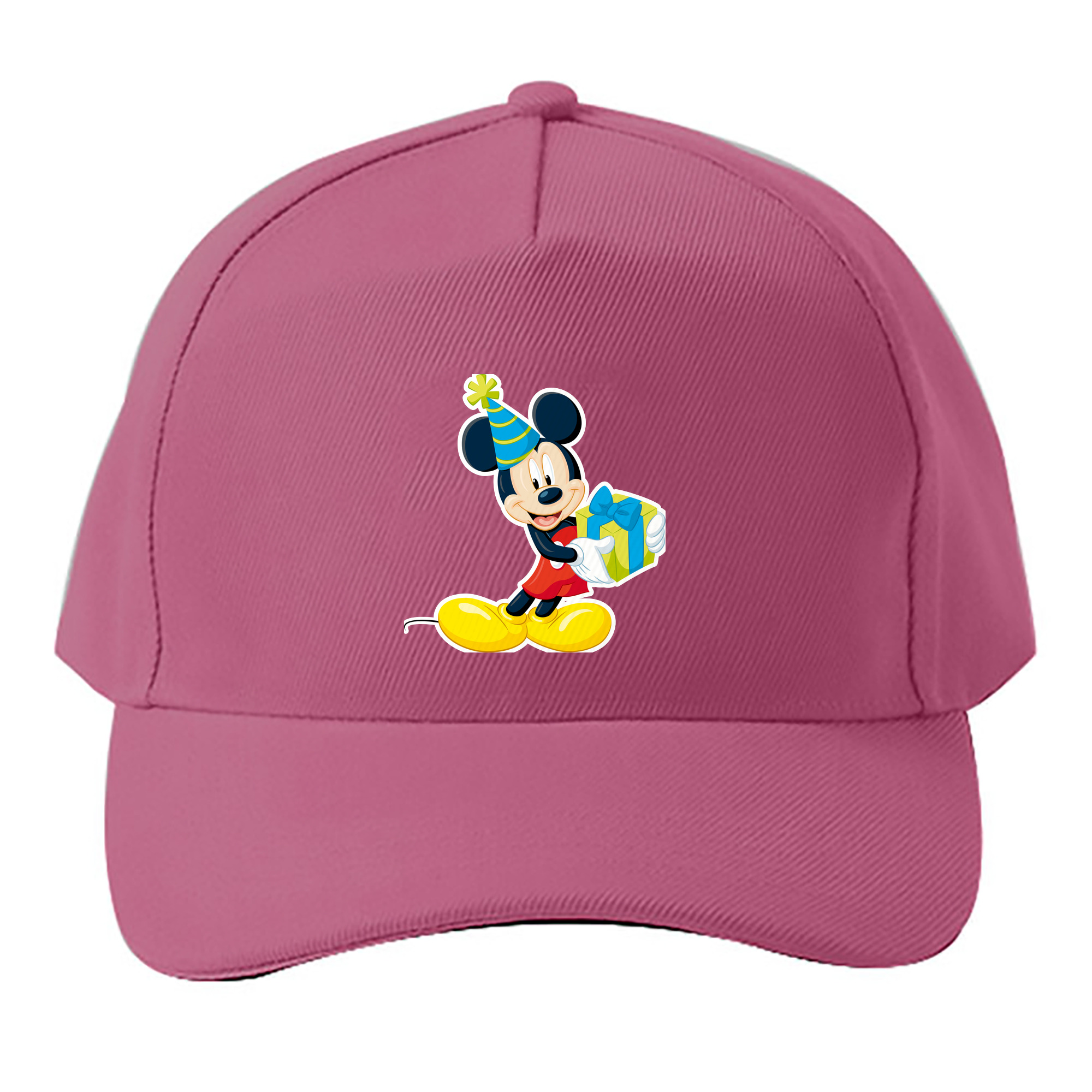 （画像用） ミッキーマウス Mickey Mouse ベースボールキャップ 綿100％ 男女兼用 帽子 スポーツ